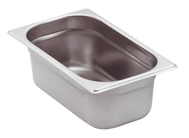 Λεκάνη Gastronorm GN 1/4 Ανοξείδωτη - Βάθος 65 mm - 1,8 L