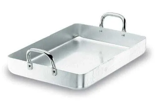 Πλατό Ψησίματος Σταθερή Λαβή - Chef Aluminio - 50 x 35 εκ.