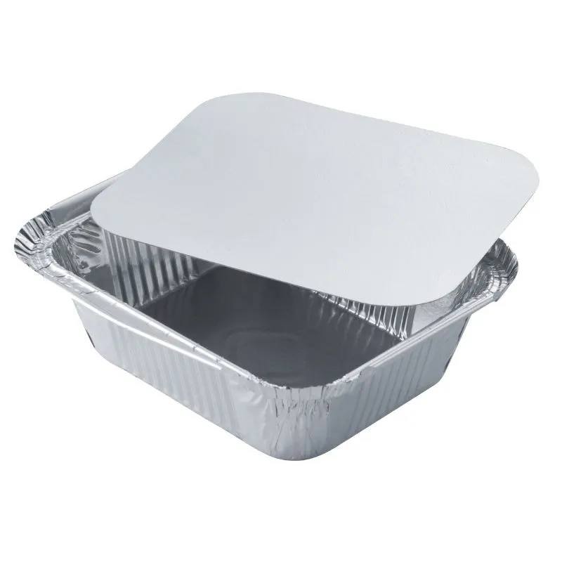 Δοχείο αλουμινίου με καπάκι "Combi Pack" - 900ml - Πακέτο 100 τεμαχίων