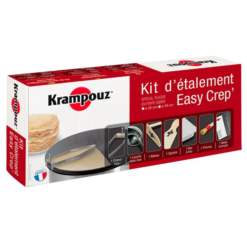 Σετ εξάπλωσης για κρέπες - Για τηγάνι κρέπας διαμέτρου 35 εκ.