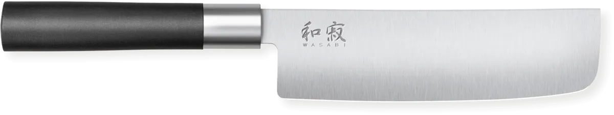Μαχαίρι Nakiri Wasabi Black 16,5 εκ.
