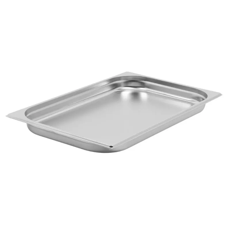Λεκάνη Gastronorm GN 1/1 Ανοξείδωτη 530 x 325 x 40 mm - 4 L - Μαγείρεμα, Σερβίρισμα και Αποθήκευση Τροφίμων