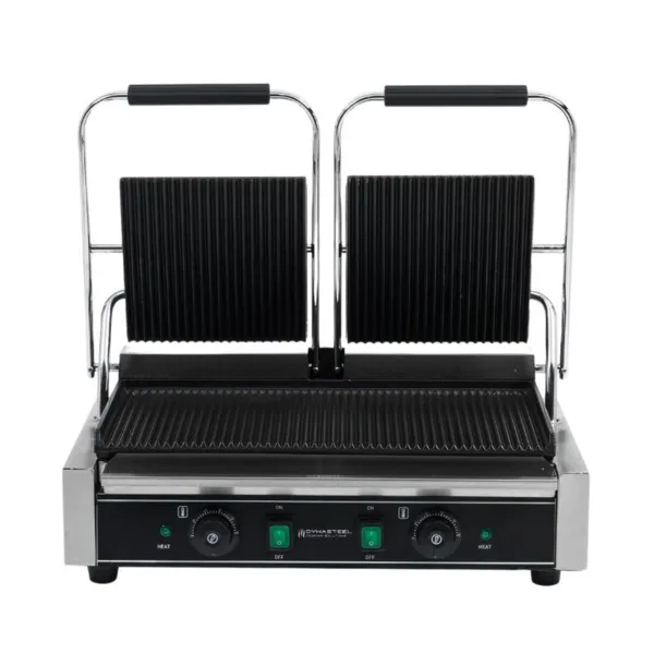 Grill Panini Double - Πλάκες με Αυλακώσεις