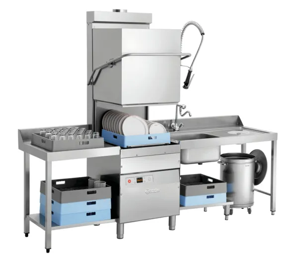Πλυντήριο πιάτων με καπό DS Eco 500 LPR - 50 x 50 cm