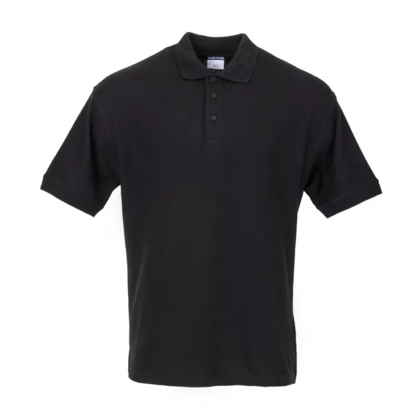 Μπλούζα Polo Unisex Μαύρη - Μέγεθος S