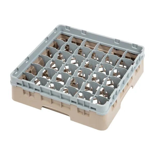 Θήκη για ποτήρια 36 θέσεων Camrack Μπεζ - Π 500 x Β 500 χιλ.