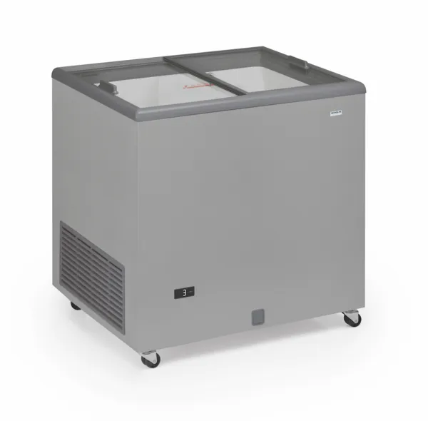 Καταψύκτης με Συρόμενες Γυάλινες Πόρτες - 220 L