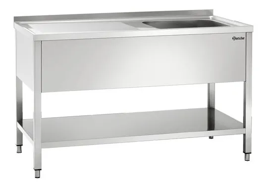Νεροχύτης Καθαριστηρίου 1 δοχείο 50x50 - Μ 1400