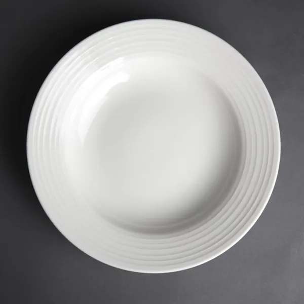 Assiette À Pâtes Linear 230Mm - Lot De 12